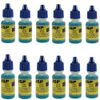 12 Piece Gold Silver Test Solution Neutralizer 1/2 oz Bottle Testing Solution Stone Cleaner