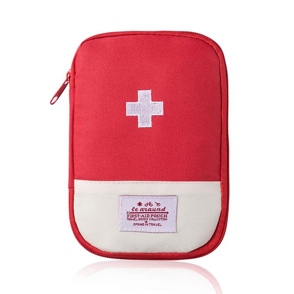 Doyime First Aid Kit, Medicine Storage Pouch, Medicine Box, First Aid Pack, First Aid Kit, Portable, First Aid Bag, Organize, Medical Box, Emergency Treatment Set, Disaster Prevention, Climbing