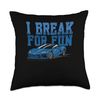 Slot Car Brake For Fun Remote Controlled Car Controller Throw Pillow