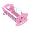 Wooden High Chair and Cradle Set