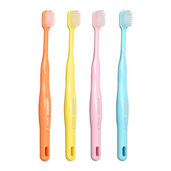 LION Lion DENT.EX systema genki f toothbrush 4pcs
