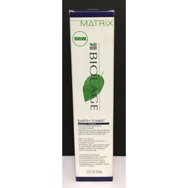 Matrix Biolage Earth Tones Violet Toner Color Refreshing Conditioner - 5.1 fl oz