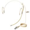 J K MIC-J 060 Earhook Microphone Headworn Microphone Compatible with Shure Bodypack Transmitters