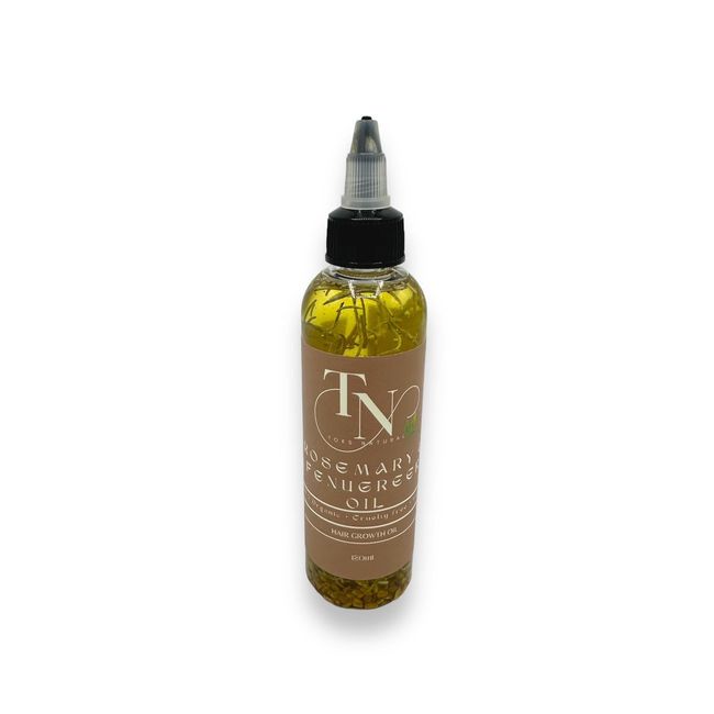 Rosemary and Fenugreek Hair Growth Oil, Rosemary Essential Oil for Hair Growth, Strengthen and Grow Hair Oil, 120ml