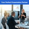 UBUYUONE Presentation Clickers for PowerPoint Presentations, PowerPoint Clicker Wireless Presenter, Presentation Pointer PPT Slideshow Advancer Remote Control Clicker for Mac, Computer