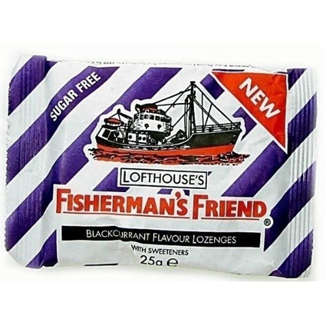 FISHERMANS FRIEND BAG BLACKCURRANT (PURPLE) - 25 G