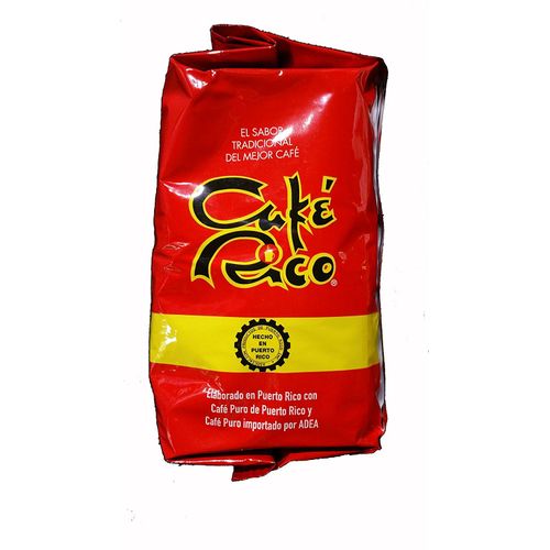 Cafe Rico Ground Regular Puerto Rican Coffee, 14 Ounce Bag (8 Bags)