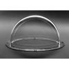 eSecure 4 Inch Clear Dome Housing Security Camera Cover Indoor/Outdoor Use