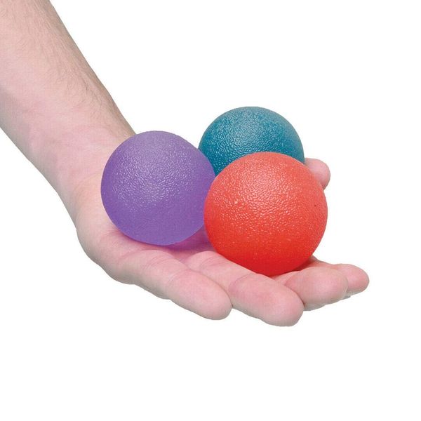 Express Orthopaedic® - Medically Approved Hand Therapy Balls/Resistance Squeeze Balls For Variable Strength & Rehabilitation SET OF 3