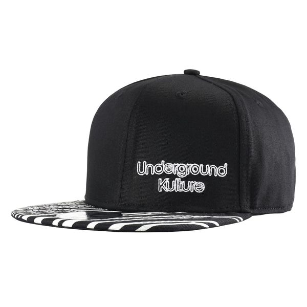Underground Kulture Tropical Series Snapback Baseball Cap Zebra