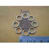 250 PCS. STAINLESS STEEL WELDED SOLID RING 7MM. I.D. 275 LBS. TEST.