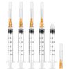 3ml Syring with Needle,25G 1 Inch Needle,50 Pack individually packaged