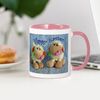 CafePress Happy Easter Lambs Mugs 11 oz (325 ml) Ceramic Coffee Mug