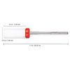 Professional High Quality Ceramic White Small Barrel Bit Nail Drill Fine Grit