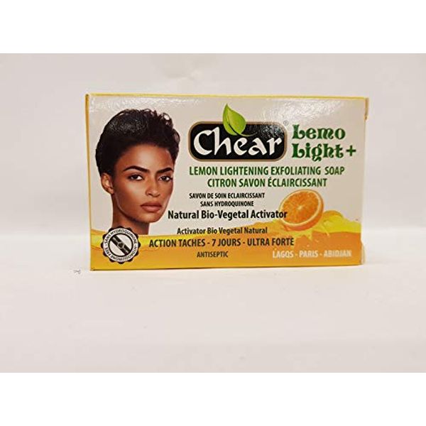 Chear Lemo Light + Soap Lemon Lightening Exfoliating Soap