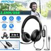 Mpow 3.5mm USB Computer Headset Foldable HD Stereo Headphones with Microphone
