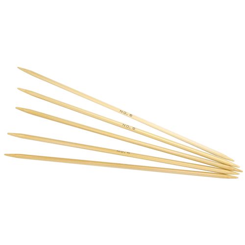 ハマナカ アミアミ 短・5本針 長さ20cm 6号 H250-300-6