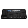 Capri Tools Wrench Roll Up Pouch, Metric, 19 Pockets