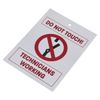 Sealey Hybridtag Hybrid/Electric Vehicle Keyring Warning Tag