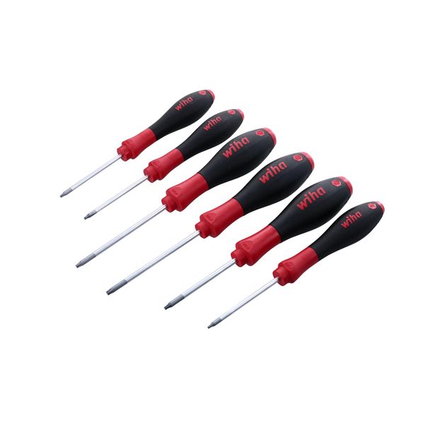 Wiha 36296 6-Piece Torx Plus Screwdriver Set