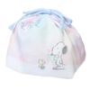 Snoopy Lunch Drawstring Lunch Box Kinchaku / Melting Bubble Peanuts