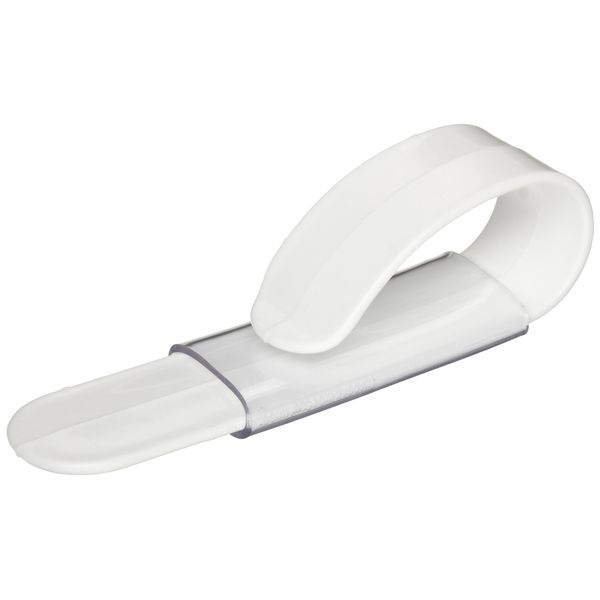 SP Ableware 746150000 Eating Utensil Hand Clip, White