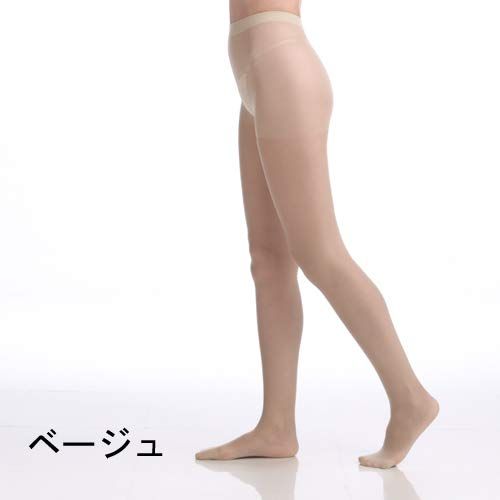 Covez Silk Blend Silk Blend Pantyhose Pantyhose Support Type Women's 31 33 (Beige, L)