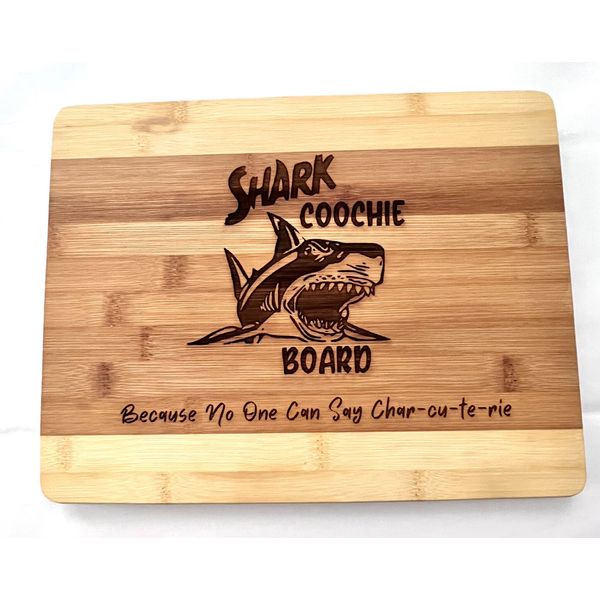 Shark Coochie Charcuterie Board - Large