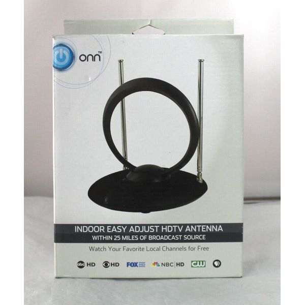 Onn Indoor Easy Adjust HDTV Antenna