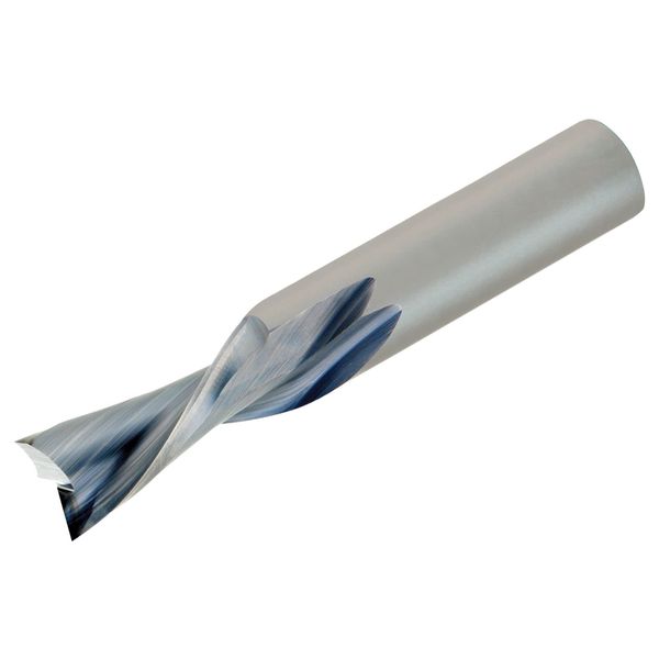 LMT Onsrud 57-287 Solid Carbide Downcut Spiral Wood Rout, Inch, Uncoated (Bright) Finish, 30 Degree Helix, 2 Flutes, 3.0000" Overall Length, 0.2500" Cutting Diameter, 0.2500" Shank Diameter