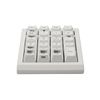 REALFORCE T1UX21 RT1 Numeric Keyboard, White, Key Load 45g, Wired Programmable Numeric Keypad, Capacitive Non-Contact System, Left Hand Device, One Hand Device