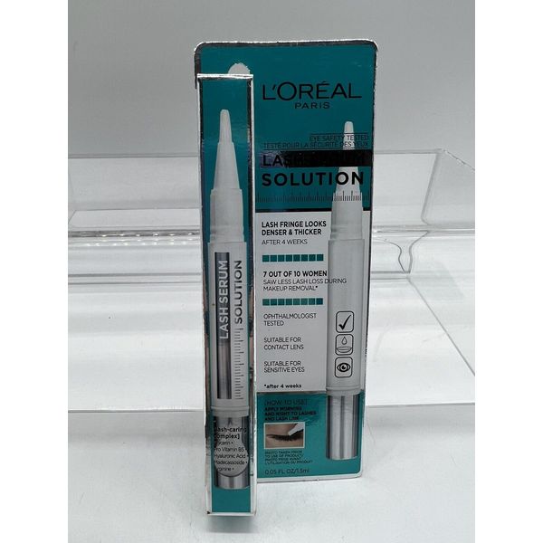 L'Oreal Eyelash Serum Solution Lash Caring Complex .05oz COMBINE SHIPPING