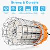 100W LED Temporary Hanging Work Light Portable Construction Jobsite Lights 5000K