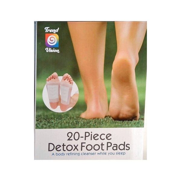 Trend Vision Detox Foot Pads 20 Pc Value Pack