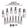 CASOMAN 13 Piece Hex Socket Set S2 Steel Tool Kit Metric 2mm-14mm Allen Kit