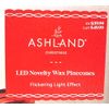 Ashland LED Flickering Light Set Battery Operated Real Wax Pinecones W/Remote