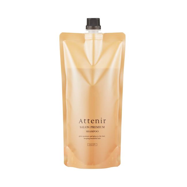 Attenir Salon Premium Shampoo (Refill, 16.9 fl oz (500 ml), Grand Floral Scent, Hair Strengthening Ingredient, Scalp Herbs Formulated