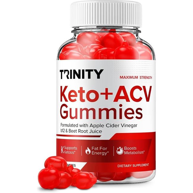 Trinity Keto ACV Gummies Trinity ACV Keto Advanced Formula Shark Plus Apple...