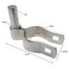Chain Link Gate Hinge 1-3/4" Gate Post Hinge Zinc Plated 5/8" Pin
