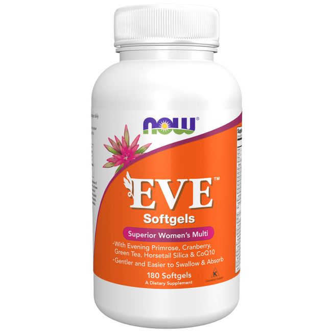 Now Foods EVE Womens Vitamin 180 Softgels Evening Primrose Green Tea 10/25EXP