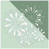 Large 460mm 'Fireworks Display' Clear Static Window Cling Sticker/Decal (White) (WC00041577)