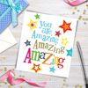 Official Brightside Greeting Card, You Are Amazing