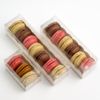 10 Empty Macaroon Boxes with Antique White Insert - 190x50x50mm- Wedding Favours Boxes
