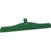 Vikan Squeegee,Ultra Hygiene,Dbl Blade,20",PP/RB,GN, 7713, Green