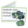 Nephrite Jade Polished Tumblestone Healing Crystals Crystal Only