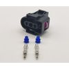 1J0973202 2 PIN PLUG CONNECTOR 1J0 973 202 FOR VW WASHER BOTTLE SENSOR