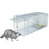 32" x 12.5"Humane Animal Trap Steel Cage Live Rodent Control Skunk Rabbit Rodent