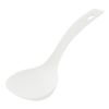 Uxcell su-pure-doru Spoon Home Kitchen Plastic Flatware Congee White 19.5 cm Long