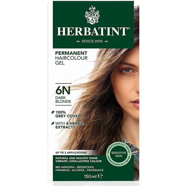 Herbatint 6N Blond Fonce Koyu Kumral Saç Boyası, 135 Ml