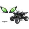 Headlight Eye Graphics Kit Decal Cover For Yamaha Raptor 660 ECLIPSE GREEN